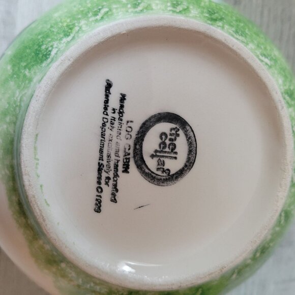 The Cellar Holiday Cabin Ceramic Bowls Set Of 2 - Picture 5 of 11